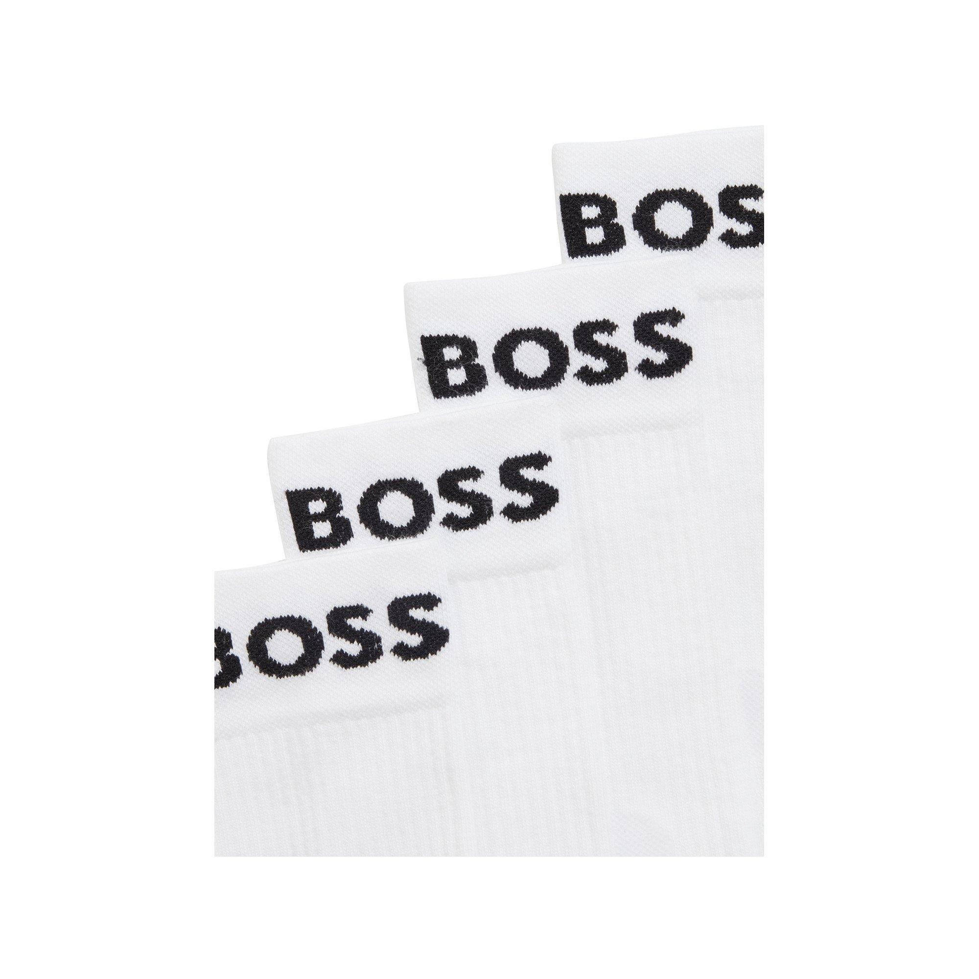 BOSS Lot de 2 Chaussettes Sport Mi-Mollet  