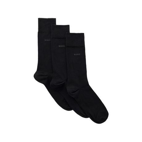 BOSS 3P RS Uni SP CC Lot de 3 paires de chaussettes, hauteur mollet 