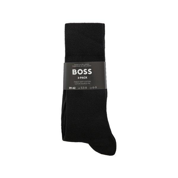 BOSS 3P RS Uni SP CC Lot de 3 paires de chaussettes, hauteur mollet 