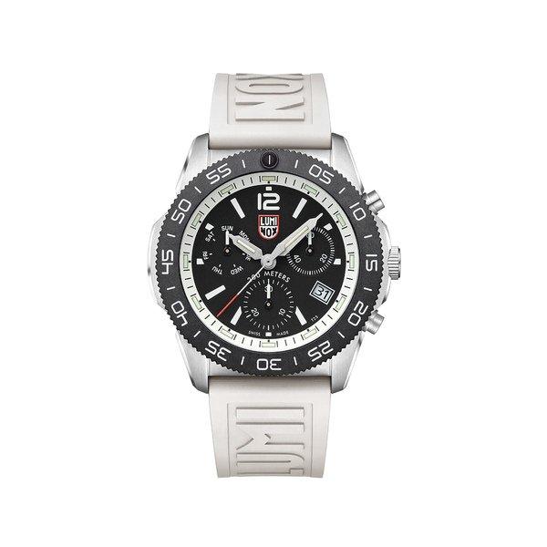 Image of Chronograph Uhr Unisex Weiss 44mm