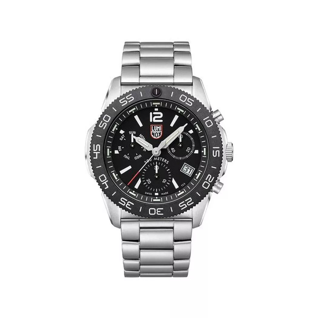 Luminox - Chronograph Uhr, Pacific Diver, 44mm, Silber