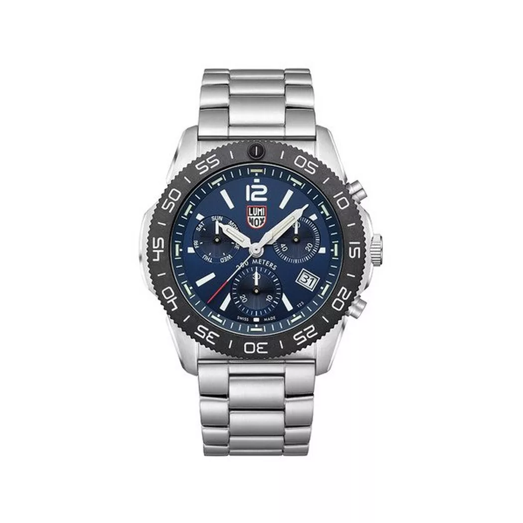 Luminox - Chronograph Uhr, Pacific Diver, 44mm, Silber