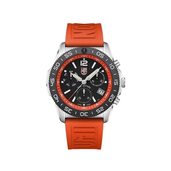 Image of Chronograph Uhr Unisex Orange 44mm