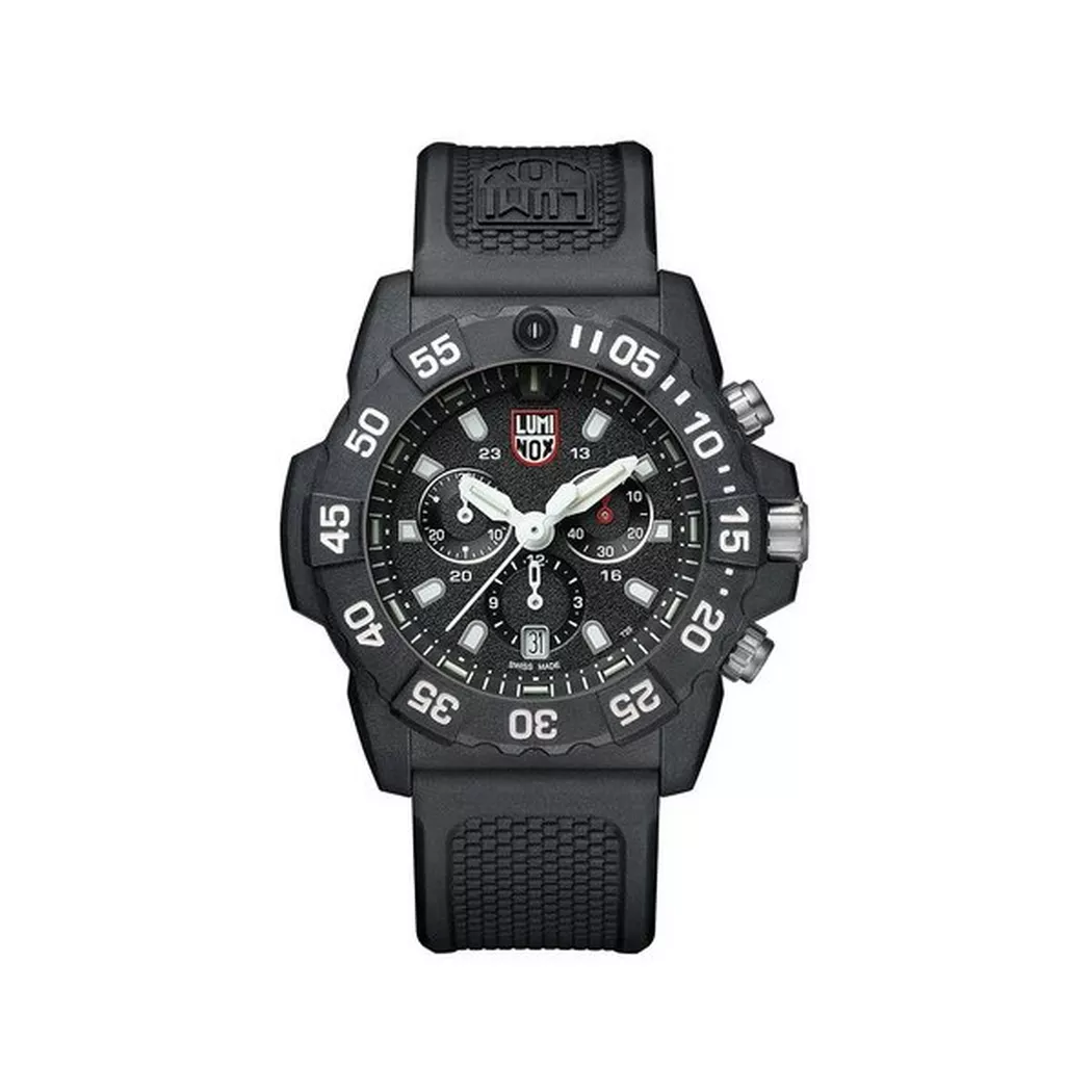 Luminox - Chronograph Uhr, Navy SEAL, 45mm, Black