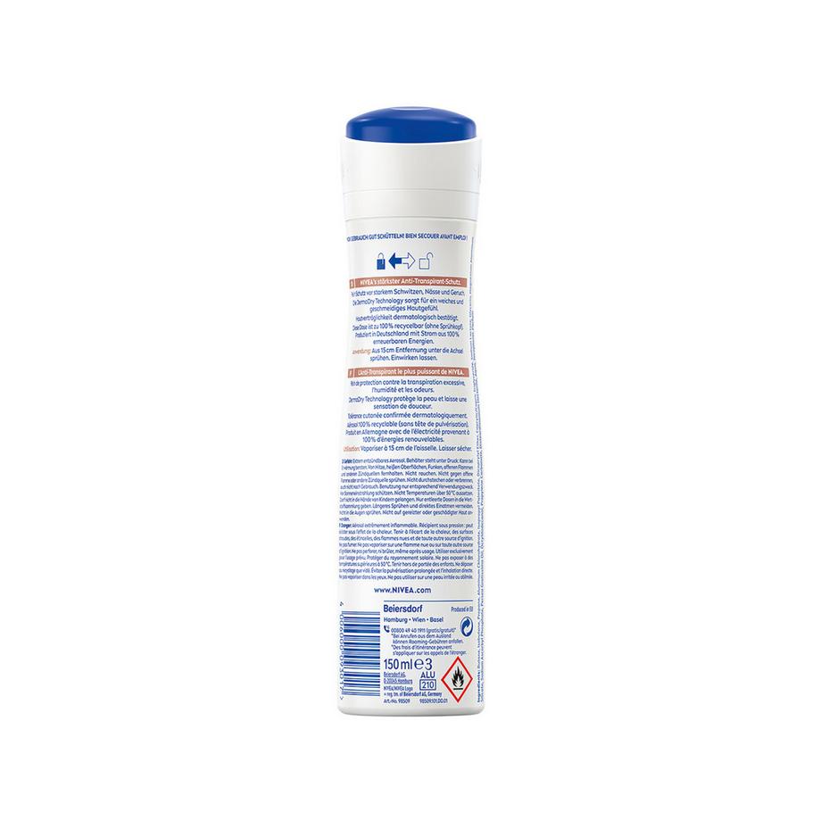 NIVEA  Deo Derma Dry Control Maximum Spray Female 