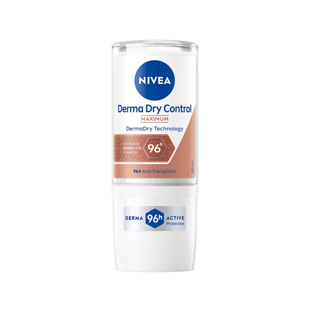Nivea - Deo Derma Dry Control Maximum Roll-on Female, 50 ml