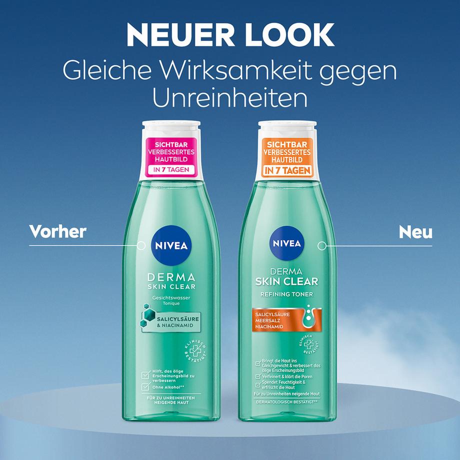 NIVEA  Derma Skin Clear Gesichtswasser 