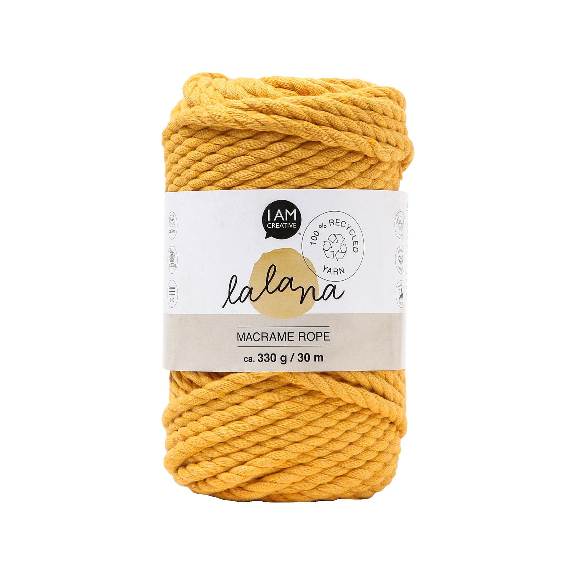 Lalana Bastelwolle Macrame Rope 