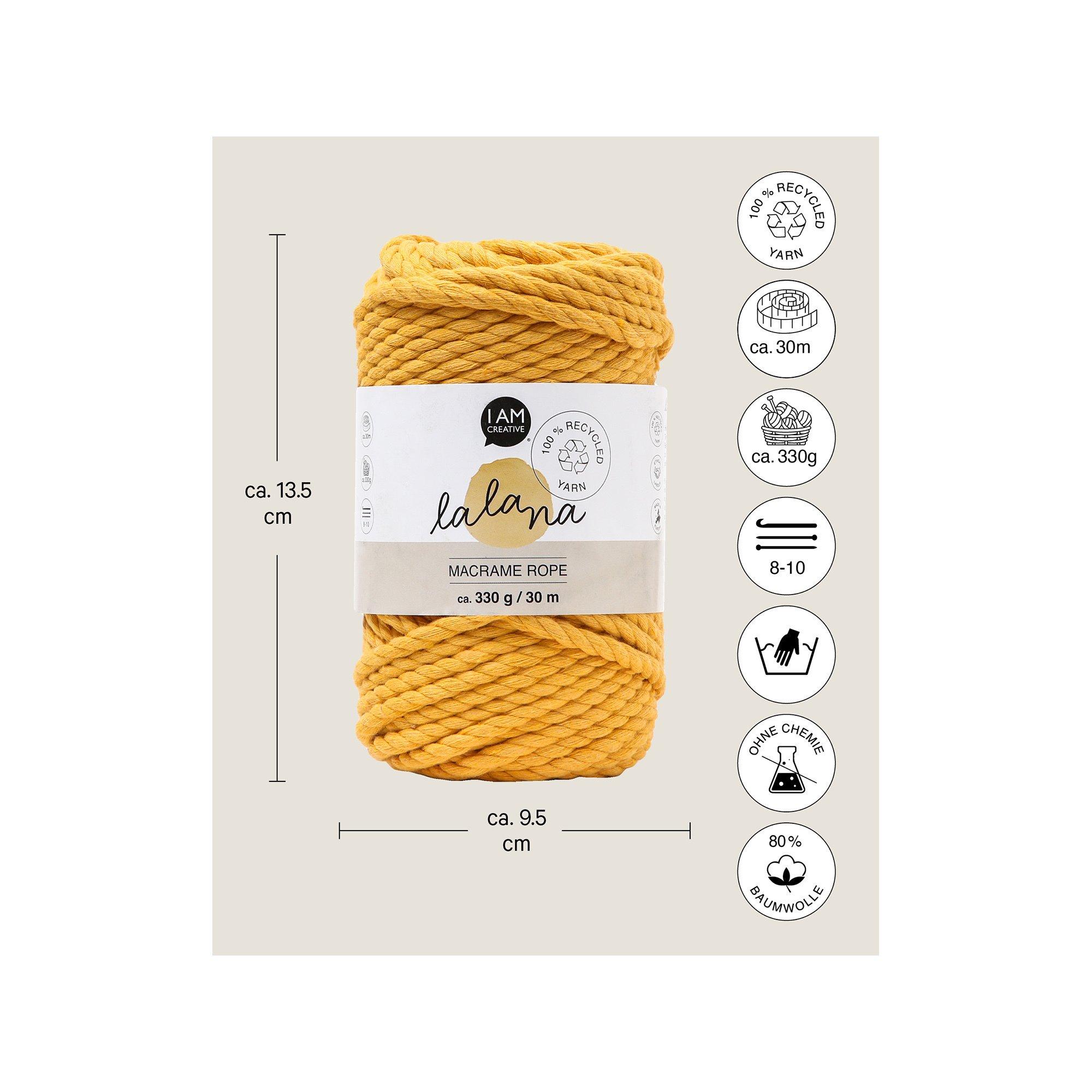 Lalana Lana artigionale Macrame Rope 