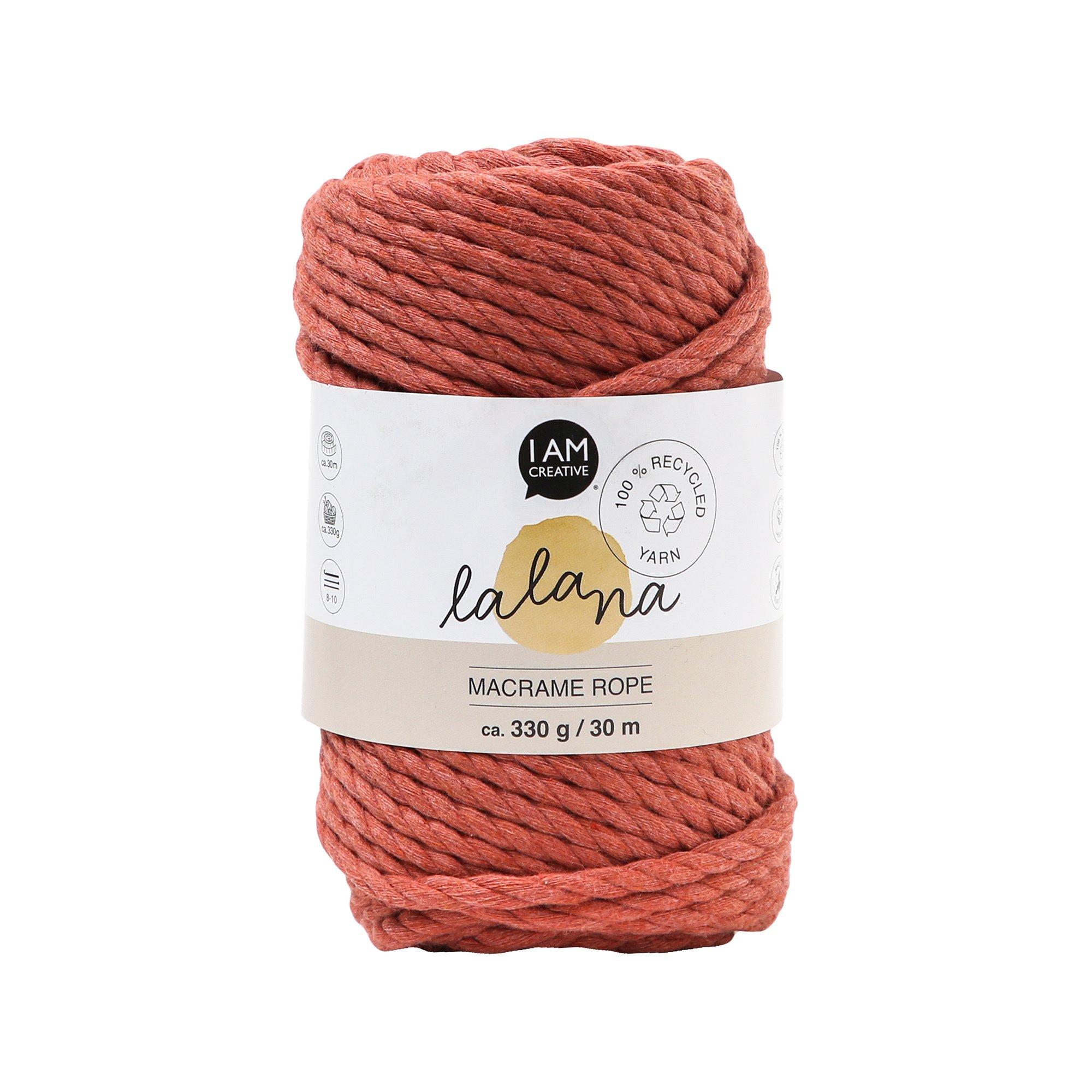 Lalana Bastelwolle Macrame Rope 