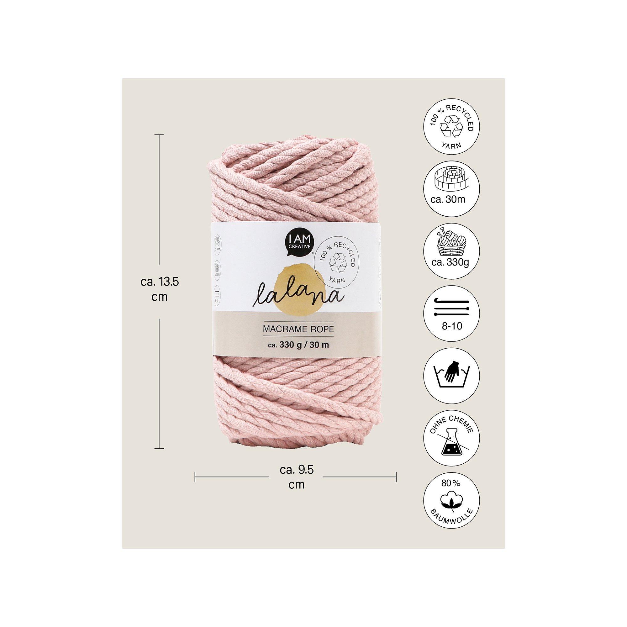 Lalana Lana artigionale Macrame Rope 