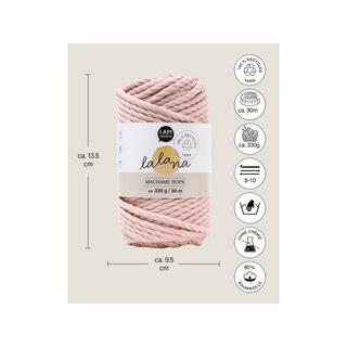 Lalana Bastelwolle Macrame Rope 