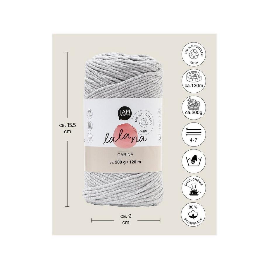 Lalana Laine artisanale Carina cream 