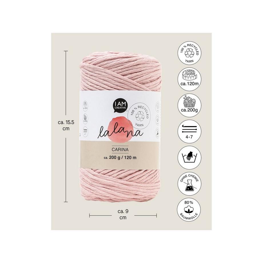 Lalana Laine artisanale Carina cream 