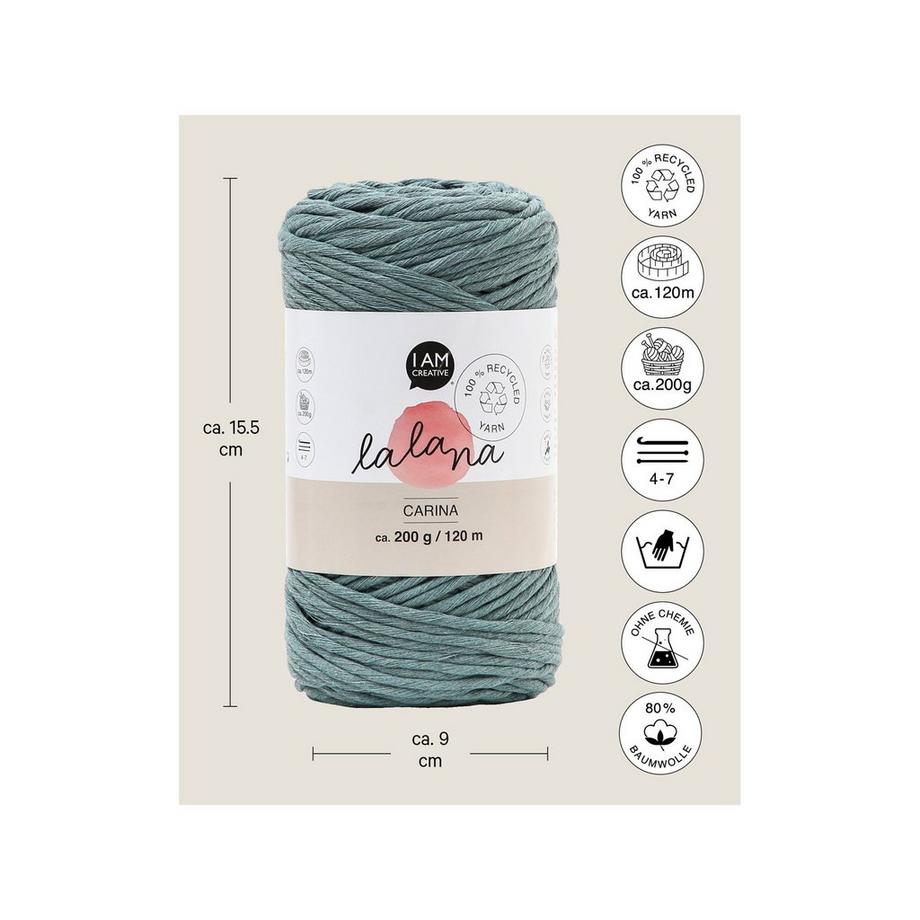 Lalana Laine artisanale Carina cream 