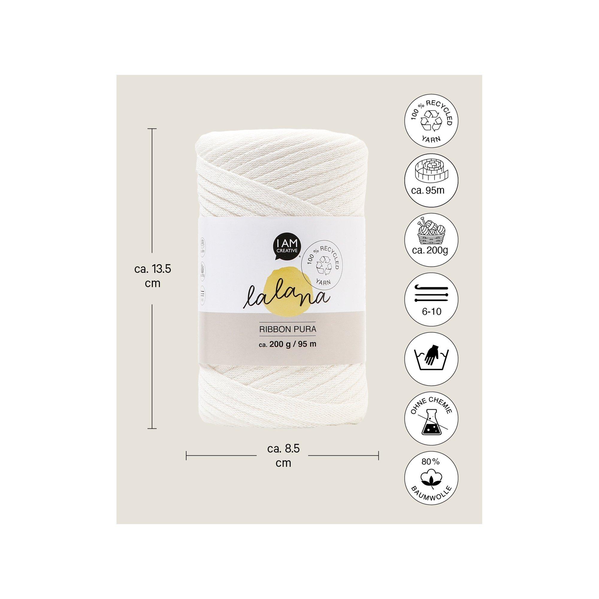 Lalana Laine artisanale Ribbon Pura 