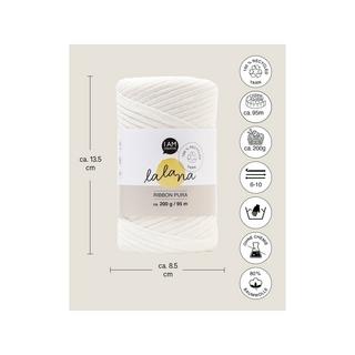 Lalana Lana artigionale Ribbon Pura 