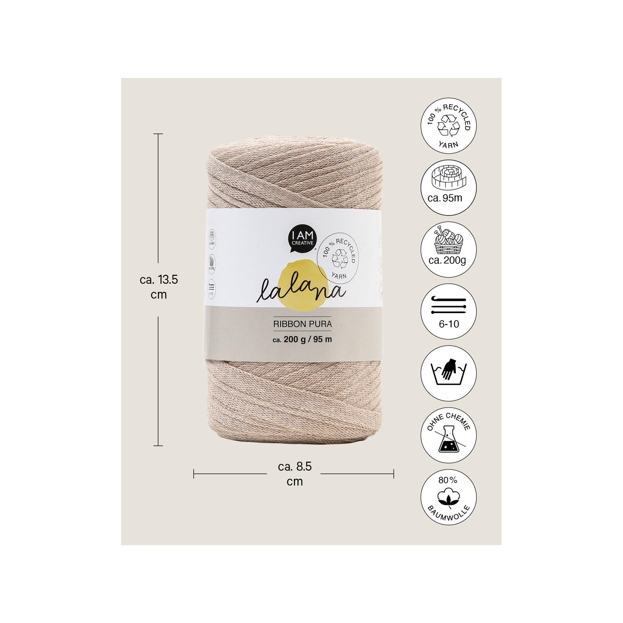 Lalana Laine artisanale Ribbon Pura 