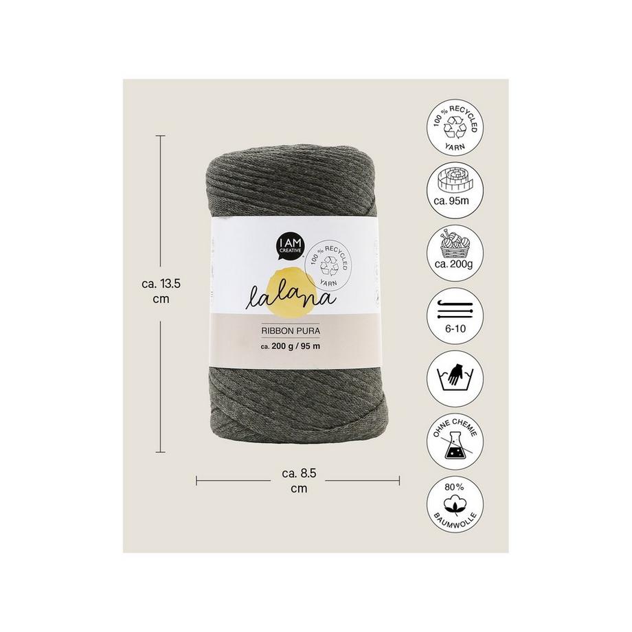 Lalana Laine artisanale Ribbon Pura 