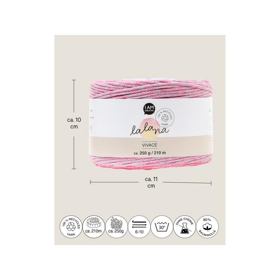 Lalana Bastelwolle Vivace Capri 