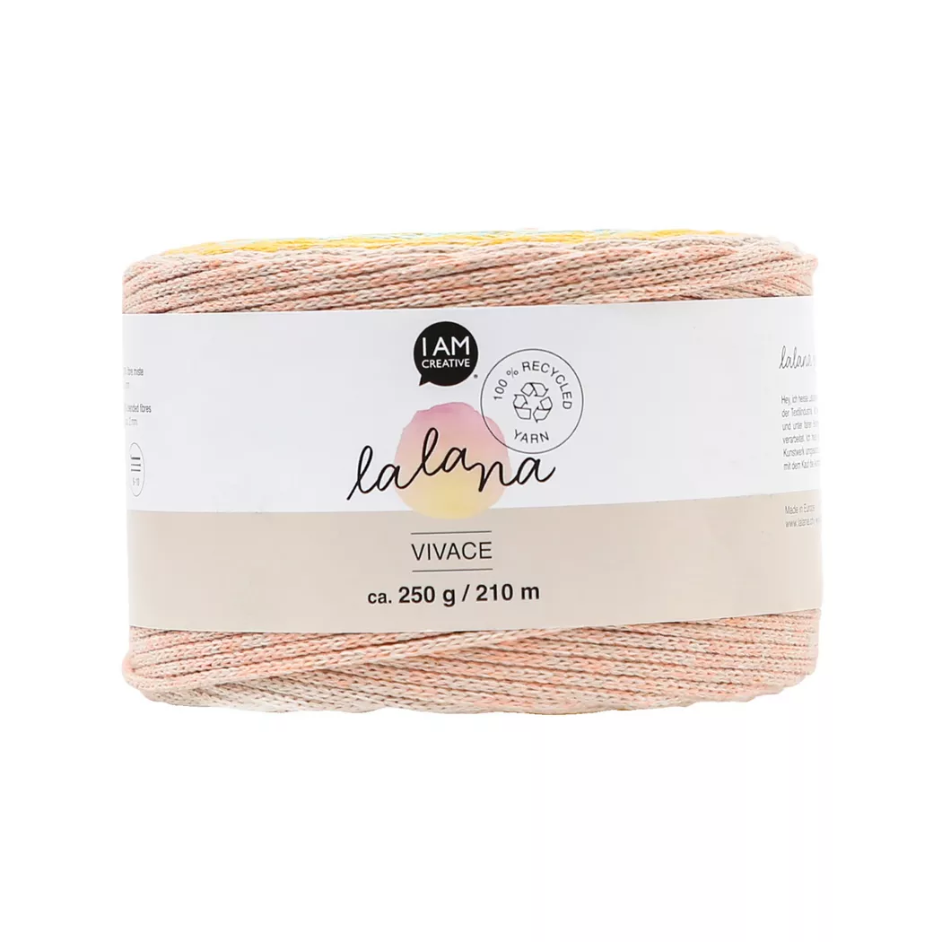Lalana - Bastelwolle, 210M, Multicolor 4