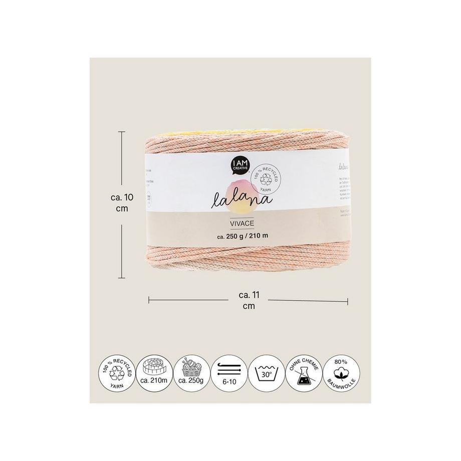 Lalana Bastelwolle Vivace Capri 