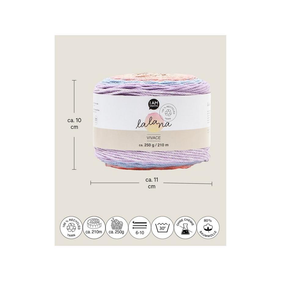 Lalana Bastelwolle Vivace Capri 
