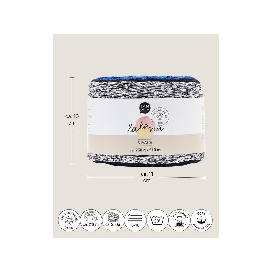 Lalana Bastelwolle Vivace Capri 