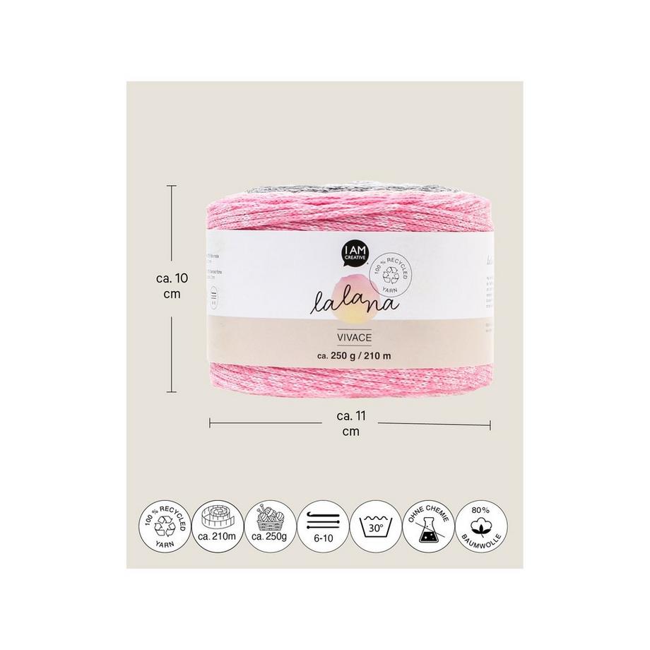 Lalana Bastelwolle Vivace Capri 
