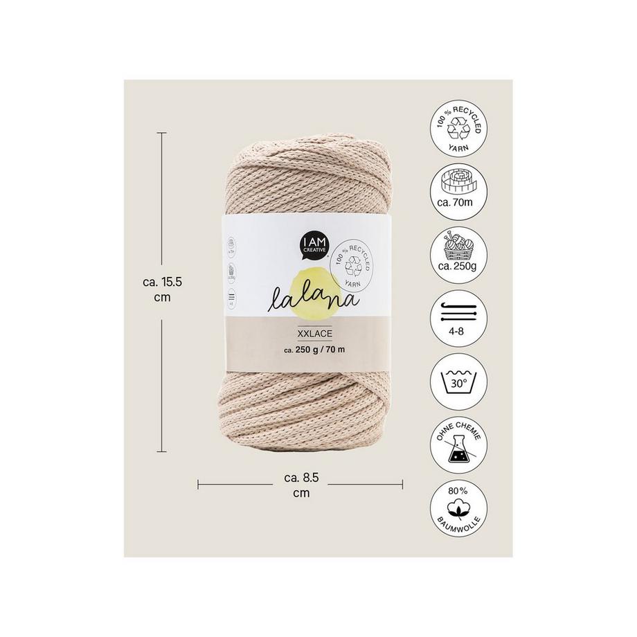 Lalana Lana artigionale XXlace 