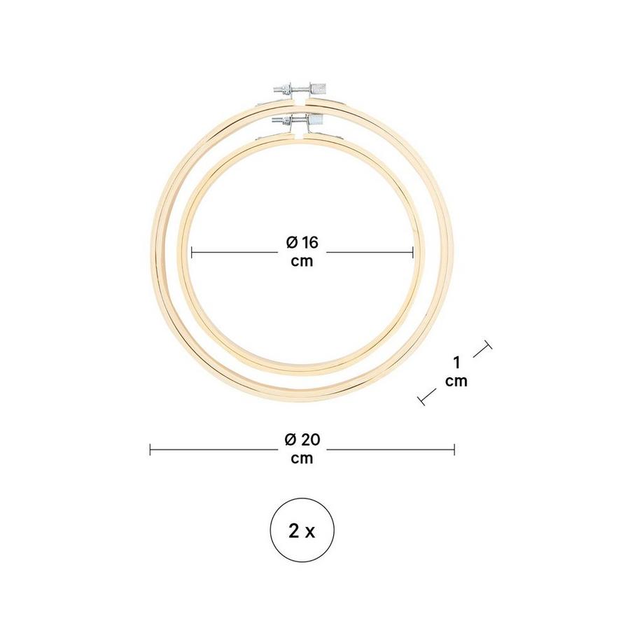 Lalana Stickring Kit Stickrahmen Set 