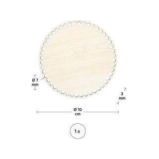 Lalana Base de la tasca Pavimento, marroni, 20 cm 