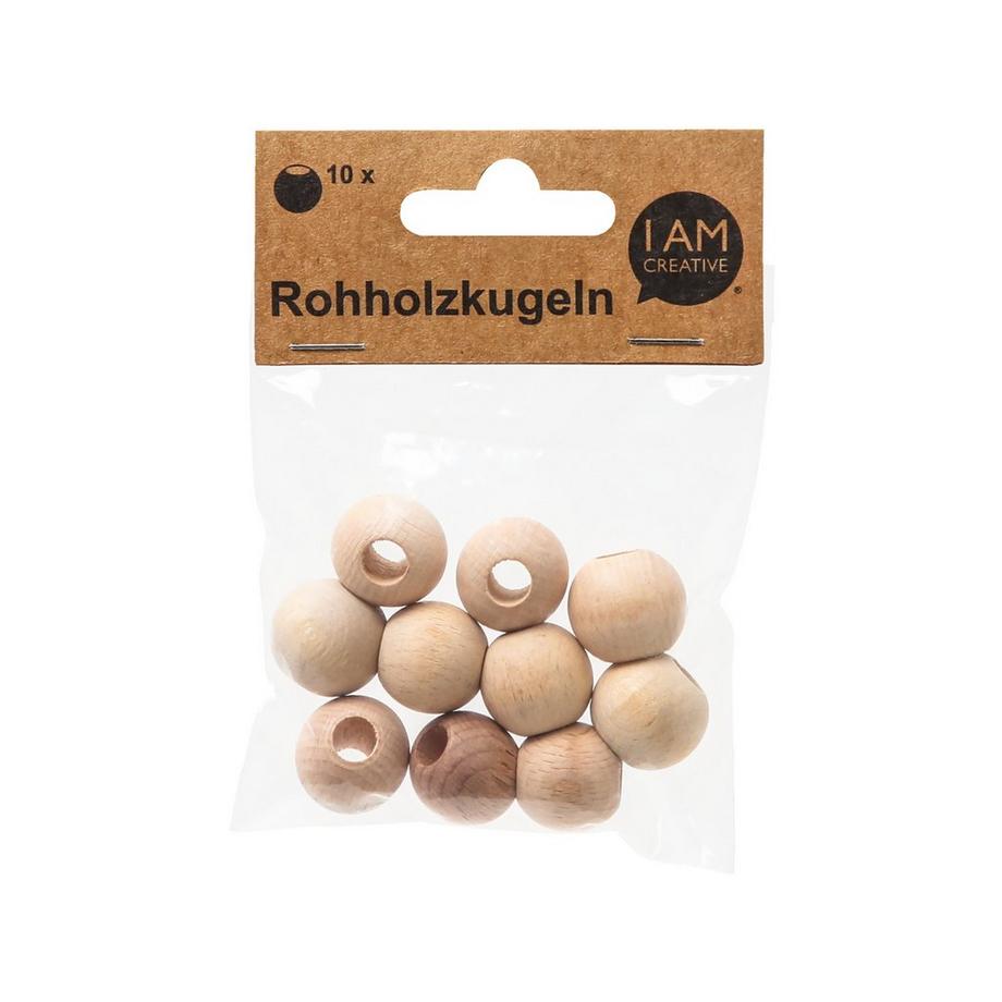 Holzkugel