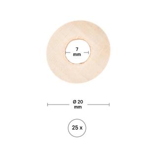 I am Creative Holzkugel Rohholzkugel,GP,Grossl.,20mm,25S. 