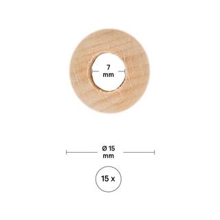 I am Creative Holzkugel Rohholzkugel, 10 mm, 35 S. 