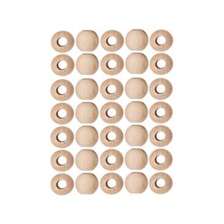 I am Creative Holzkugel Rohholzkugel, 10 mm, 35 S. 