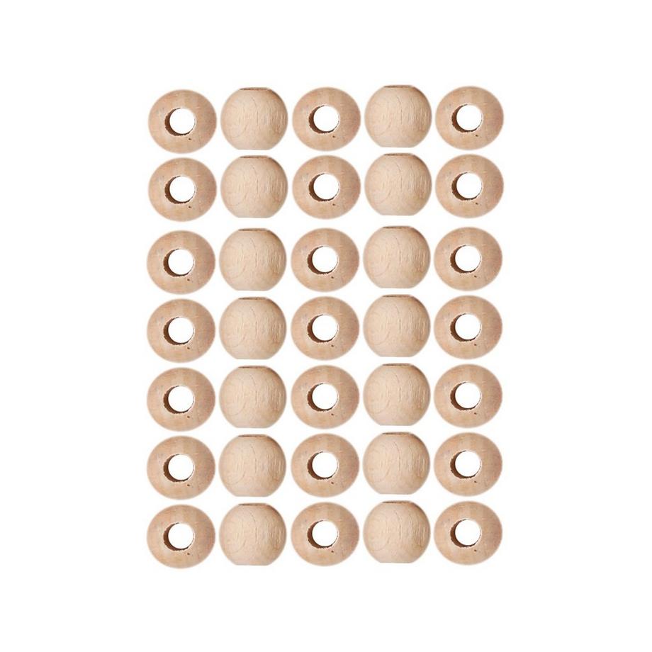 I am Creative Holzkugel Rohholzkugel, 10 mm, 35 S. 