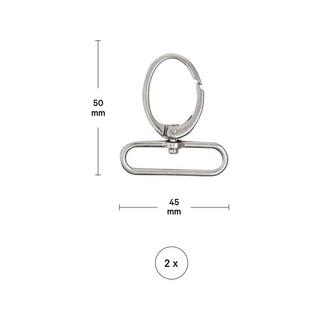 I am Creative Karabinerhaken Karabiner, oval, 47 x 15mm, 3S. 