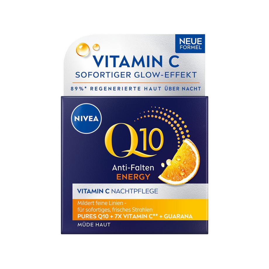 NIVEA  Q10 Energy Anti-Falten Nachtcreme 