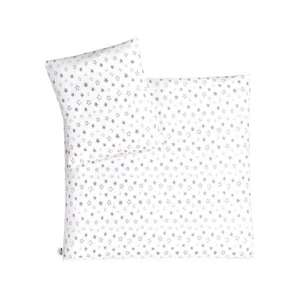 Image of Set: Decke Und Kissen Unisex Weiss 80cm