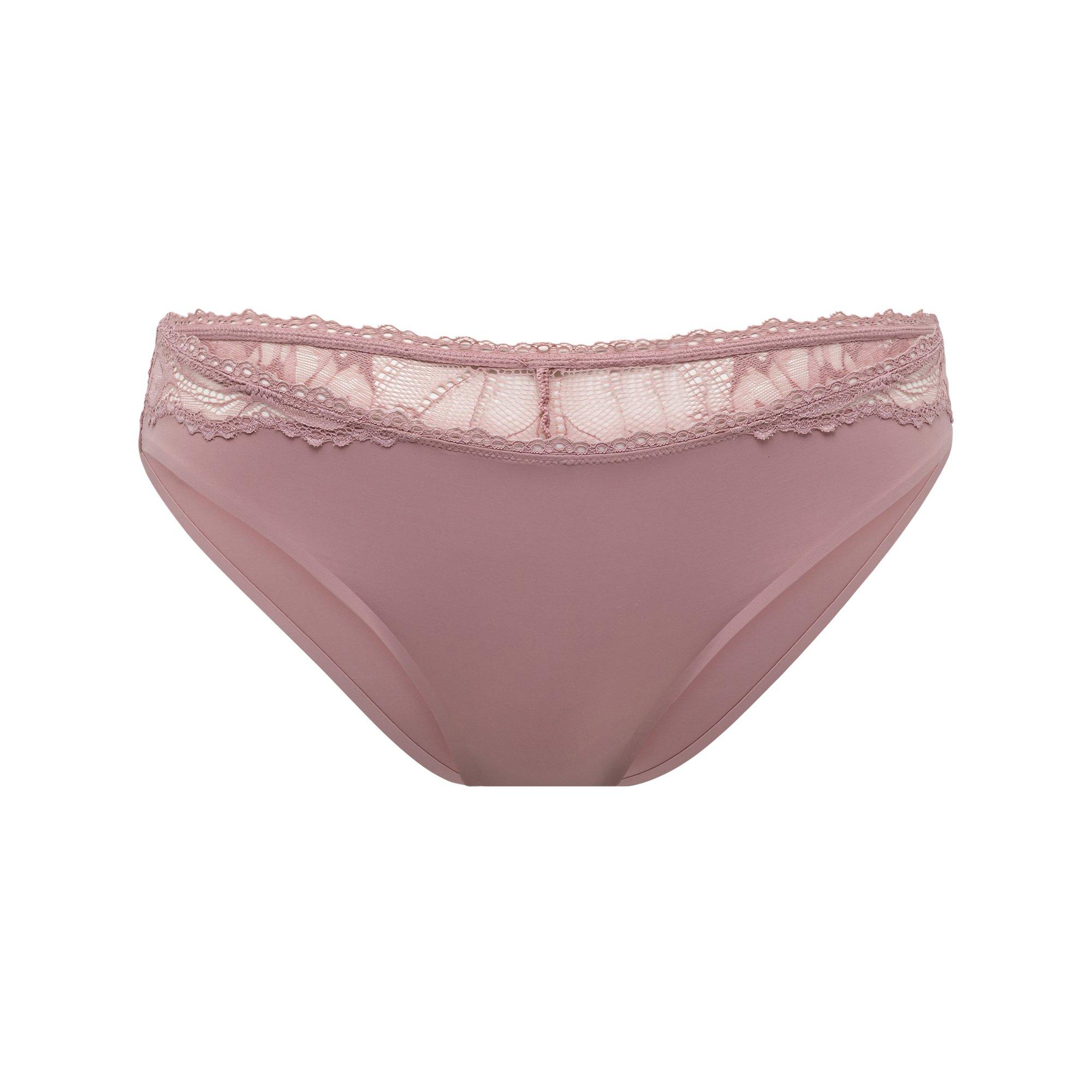 Image of Slip Mit Spitze Damen Rosa L