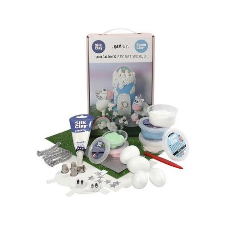 Creativ Company Unicorno Pasta modellabile Foam & Silk Clay 