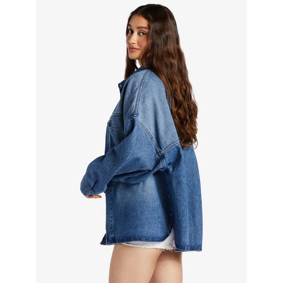 ROXY MAIN CHARACTER DENIM JACKET Giacca senza cappuccio 