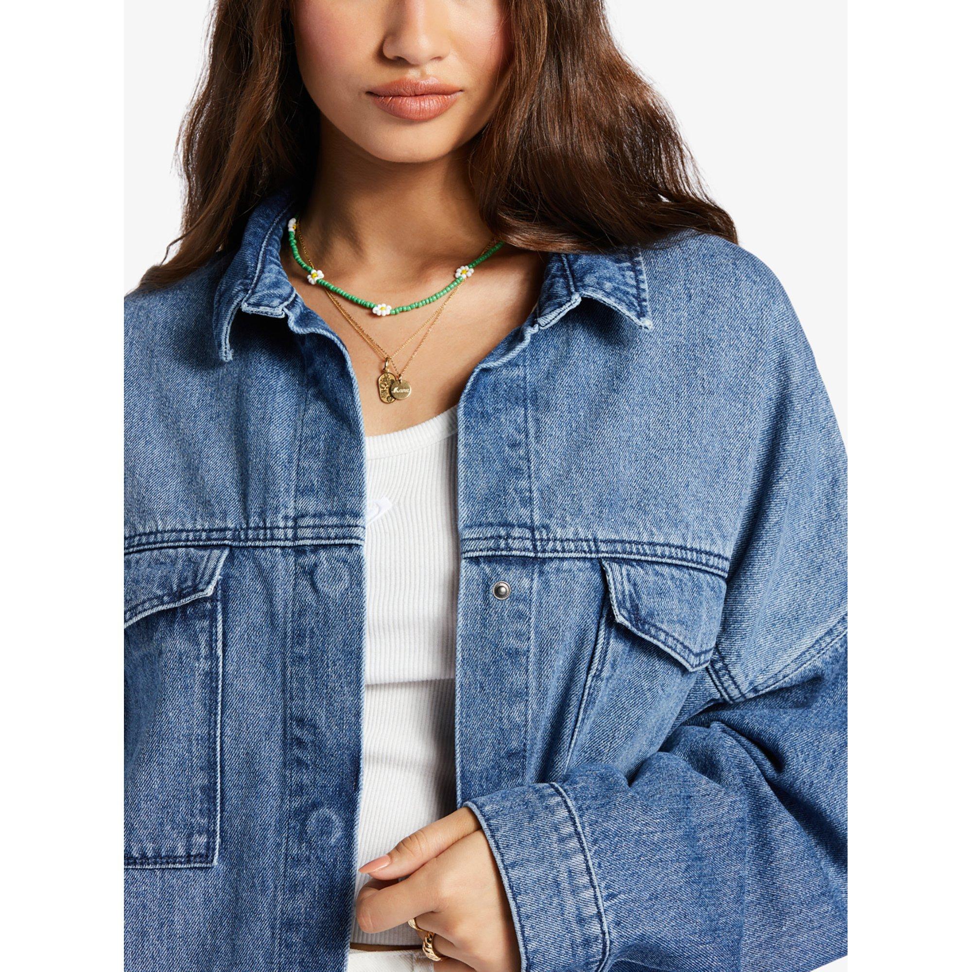ROXY MAIN CHARACTER DENIM JACKET Jacke ohne Kapuze 