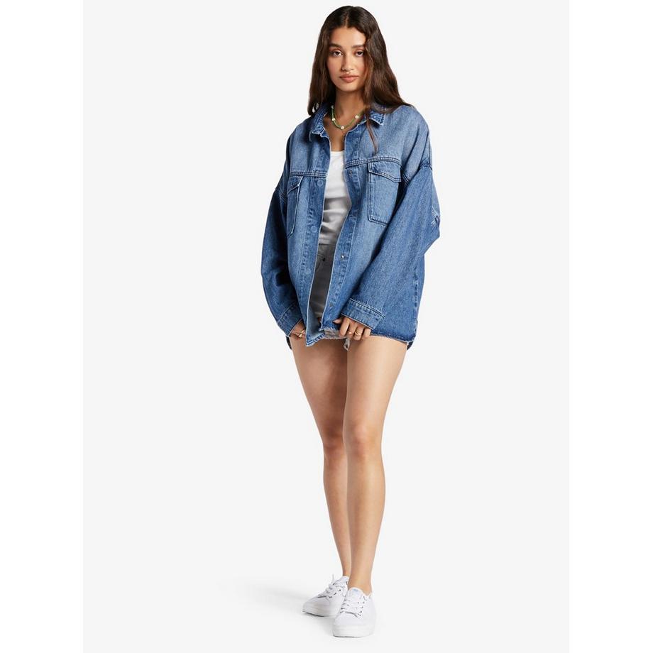 ROXY MAIN CHARACTER DENIM JACKET Giacca senza cappuccio 