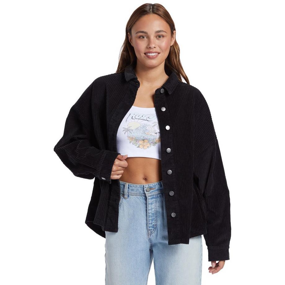 ROXY KICK BACK WASHED CORD Camicia a maniche lunghe 