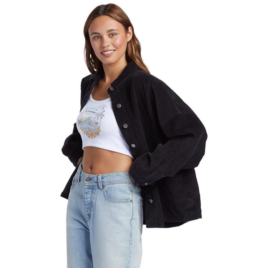 ROXY KICK BACK WASHED CORD Camicia a maniche lunghe 