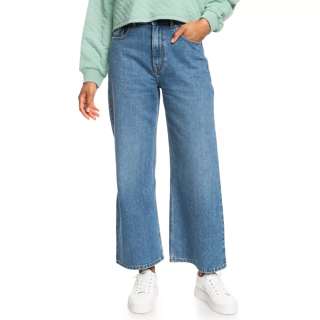 Roxy Jean Surf On Cloud H Medium Blue 28 Femme