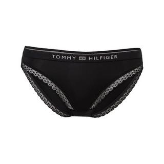 TOMMY HILFIGER Tonal Logo Lace Mikrofaser Slip  