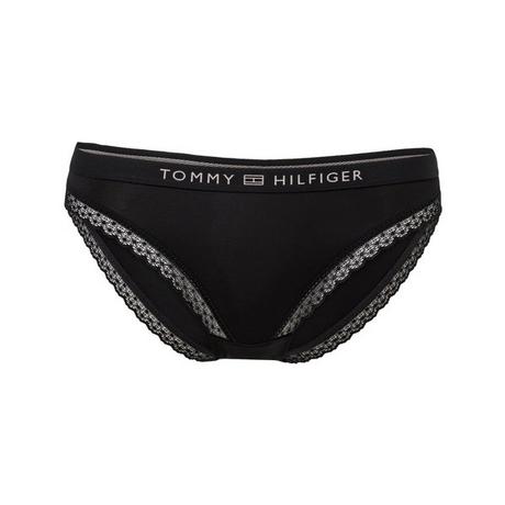 TOMMY HILFIGER Tonal Logo Lace Mikrofaser Slip  